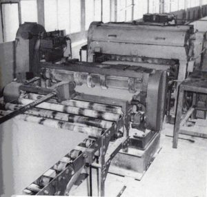 Chaine de fabrication placoplâtre