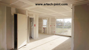 Angers, jointeur bandeur pour les joints de placo